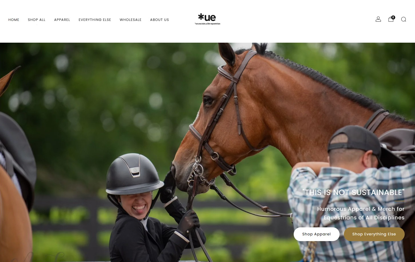 RSW - Our Work - Unsustainable Equestrian